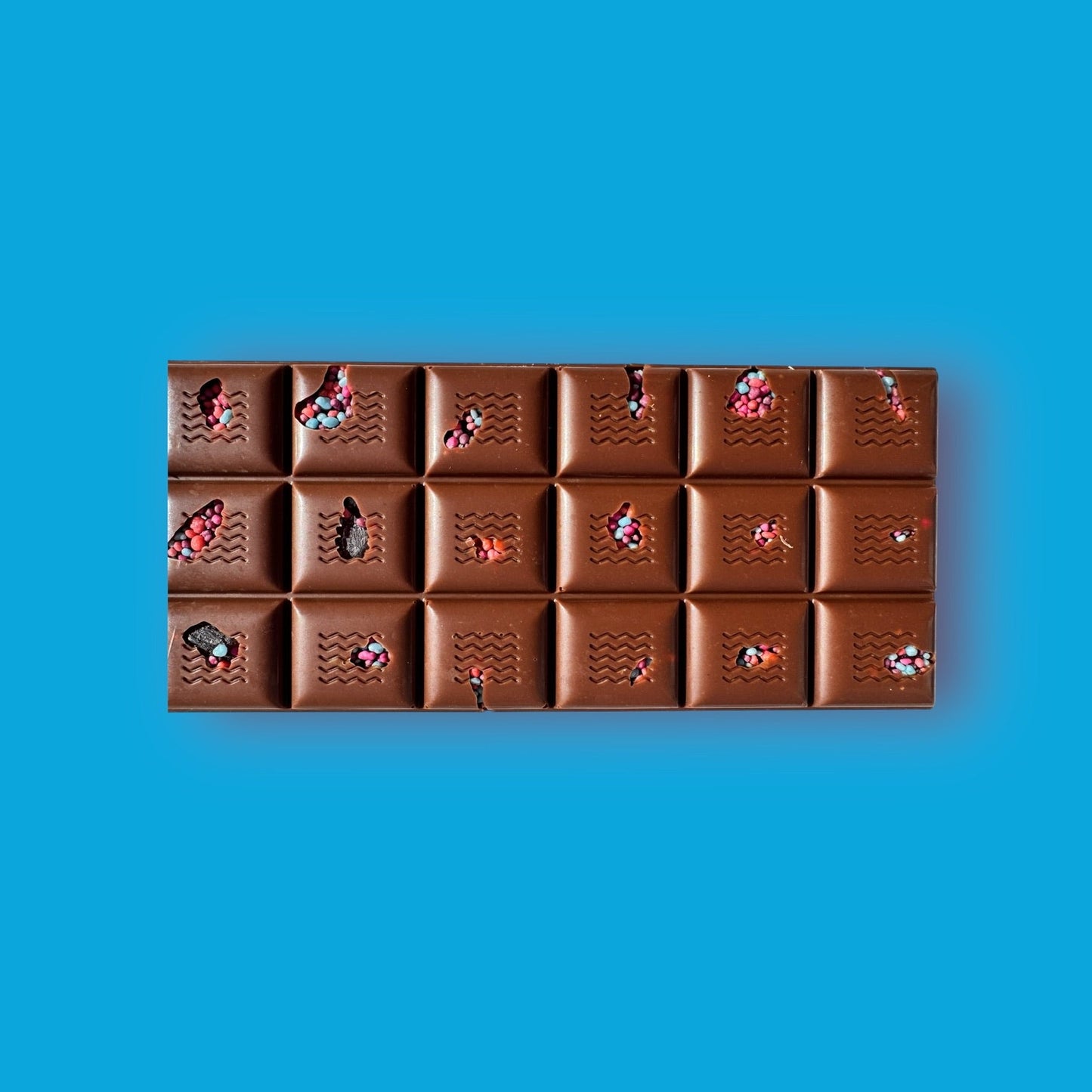 Milk Chocolate with Nerds Gummy Clusters Berries 128g