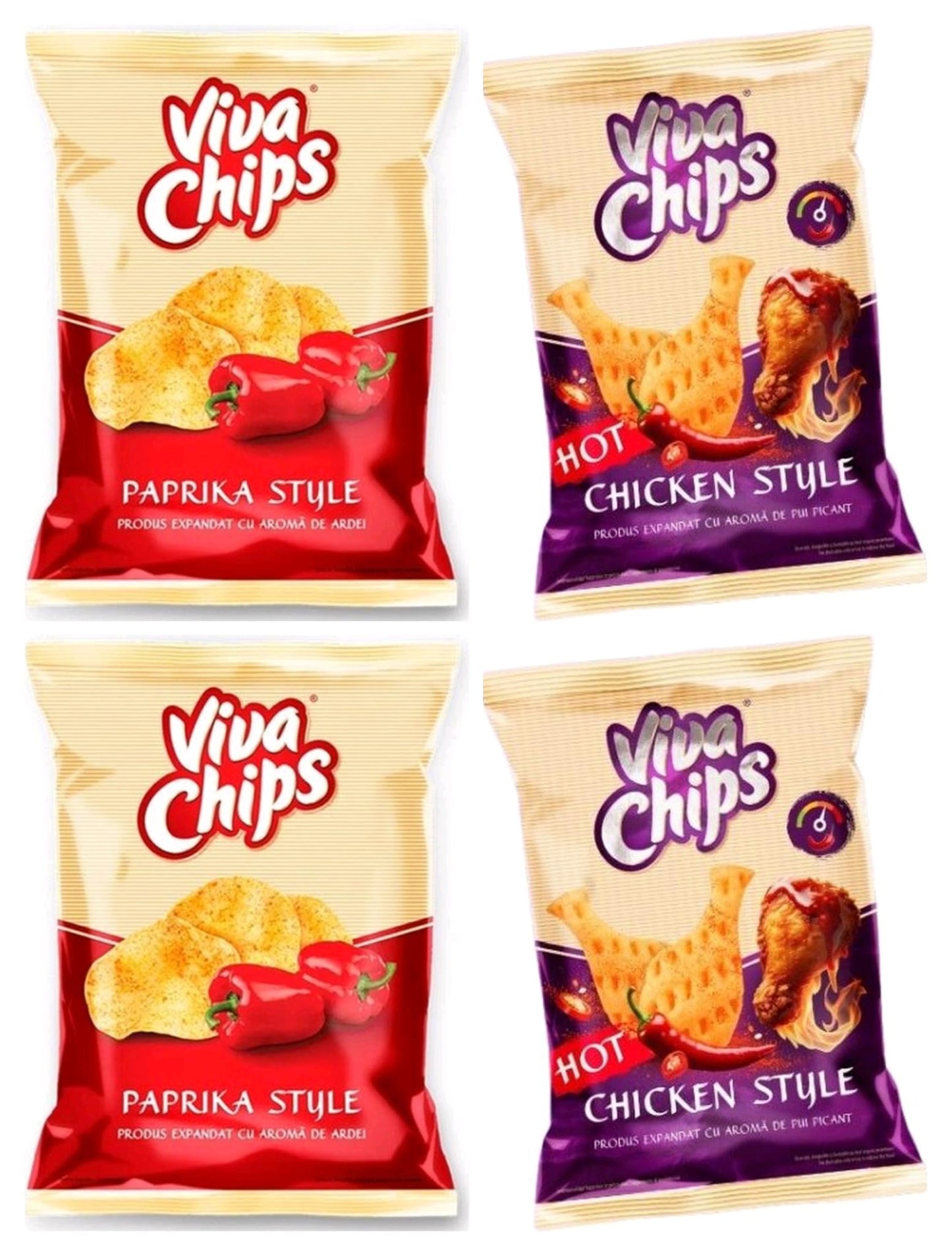 Viva Mix Pack Chicken and Paprika 100g * 4 Packs