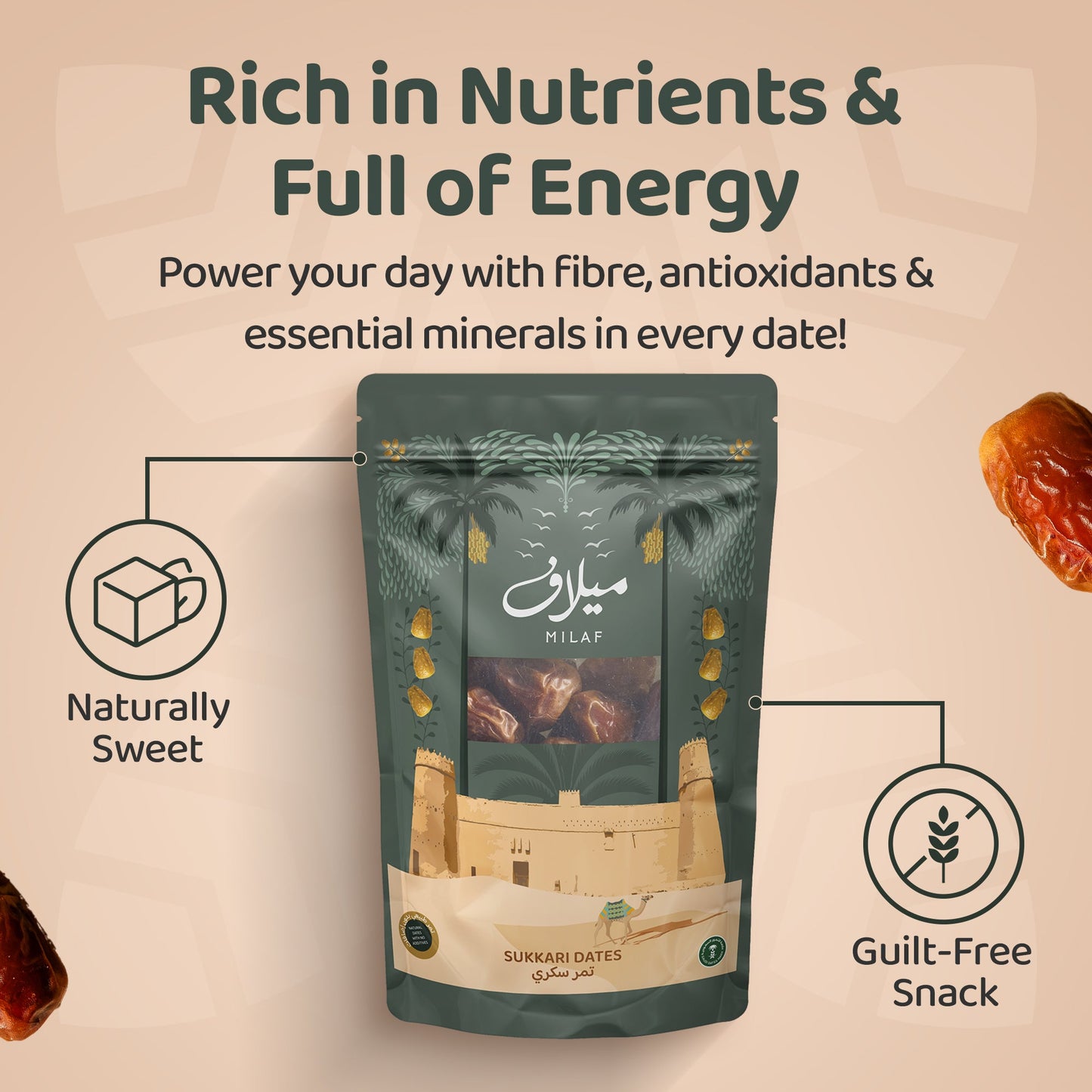 Milaf Sukkari Premium Dates