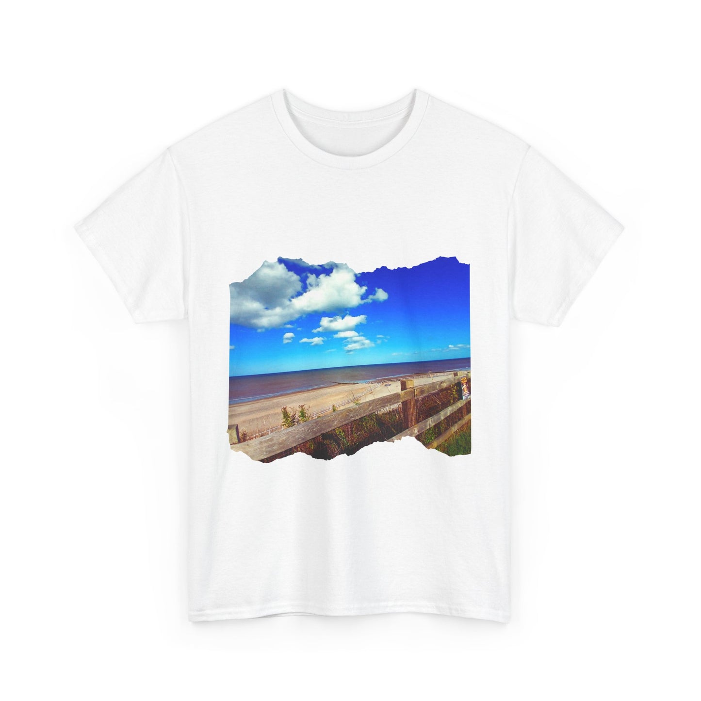 Beach View Graphic Tee - Relaxing Summer Vibes