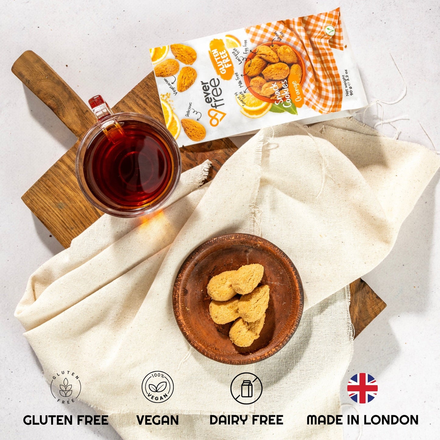 Gluten Free - Orange Cookie