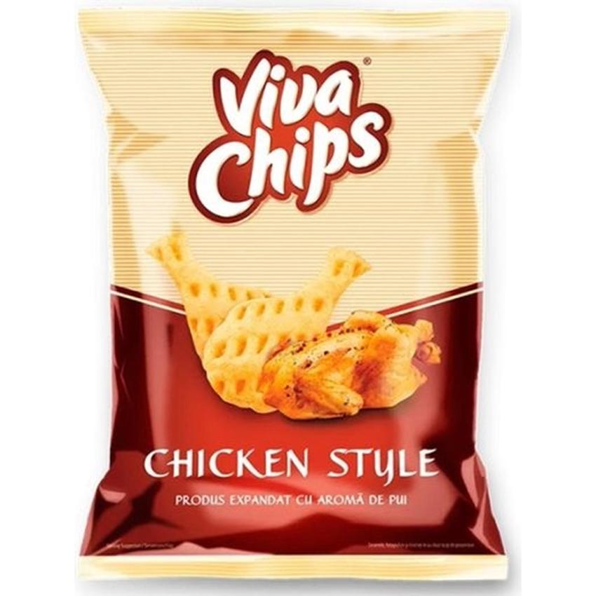 Viva Chips Chicken 100g * 4 Packs