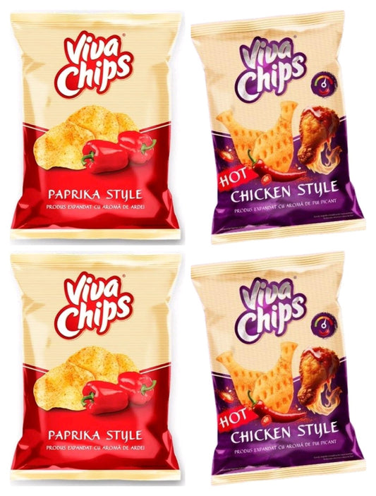 Viva Mix Pack Chicken and Paprika 100g * 4 Packs