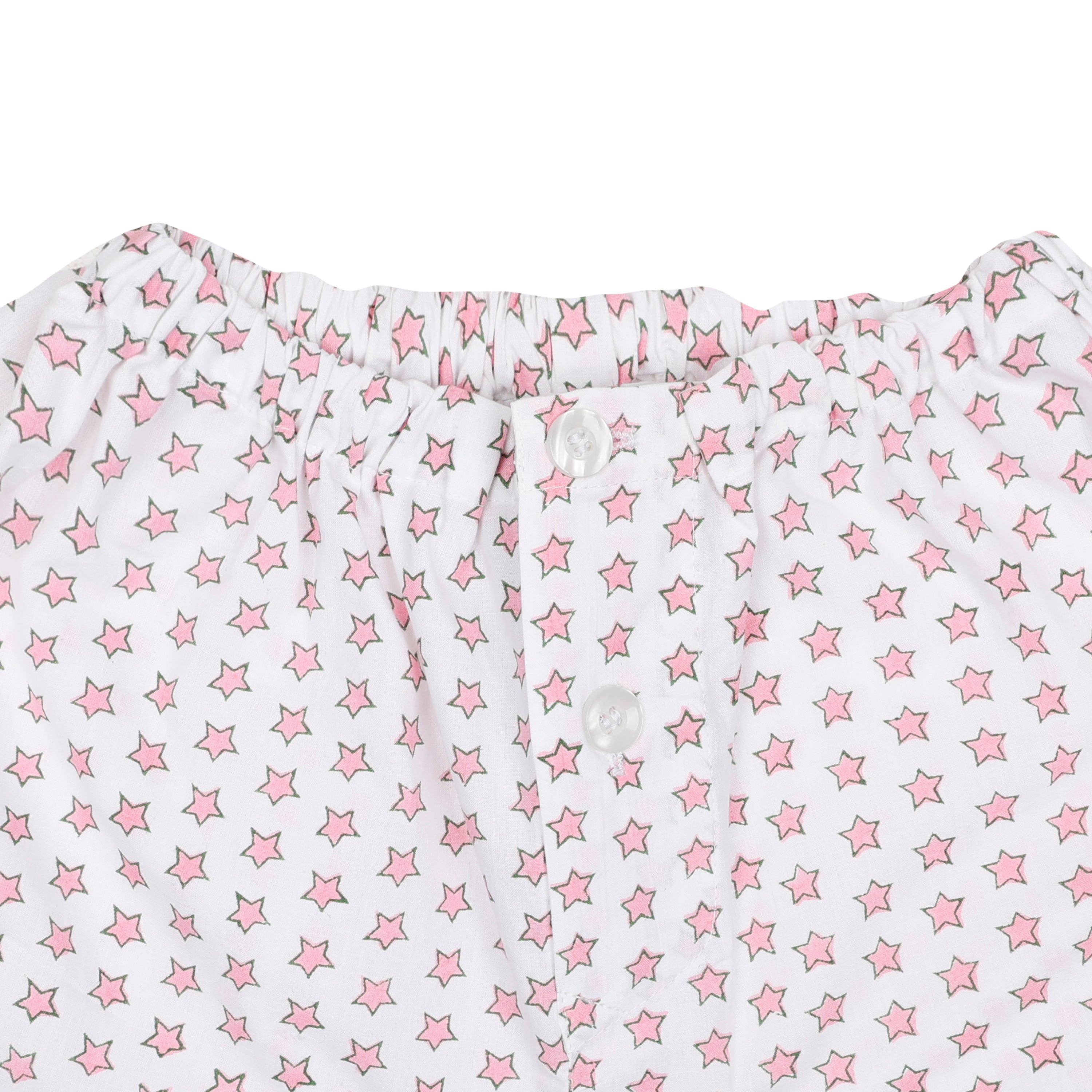 Pink Star Adult Pyjamas