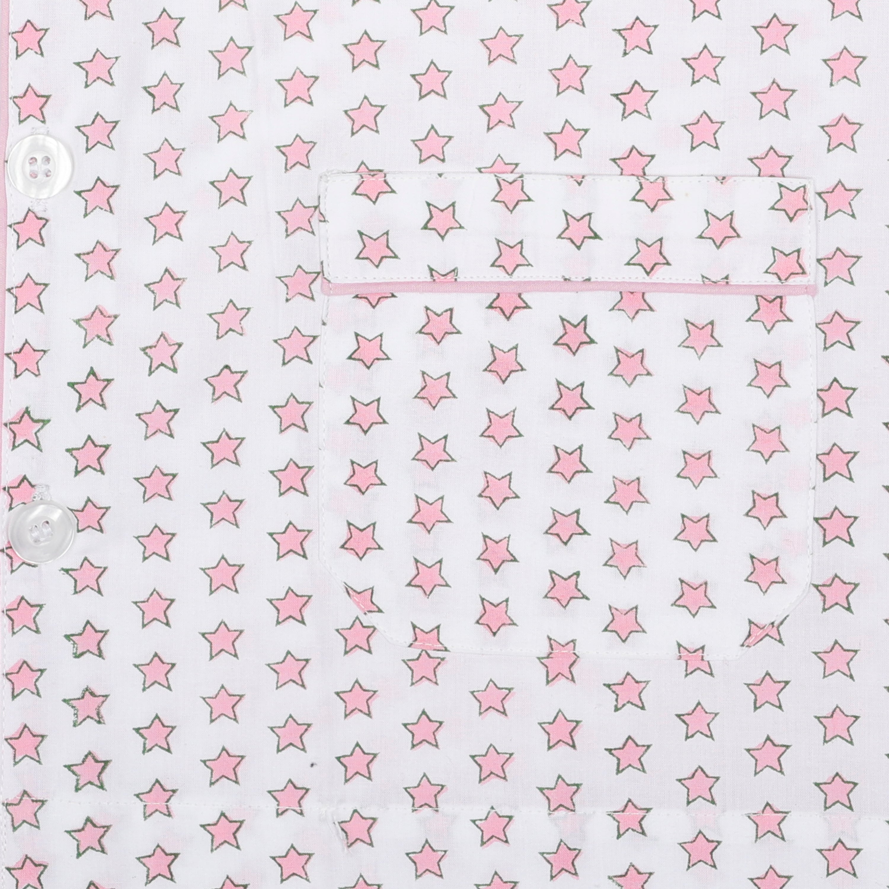 Pink Star Adult Pyjamas