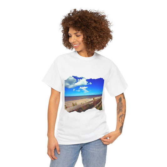 Beach View Graphic Tee - Relaxing Summer Vibes