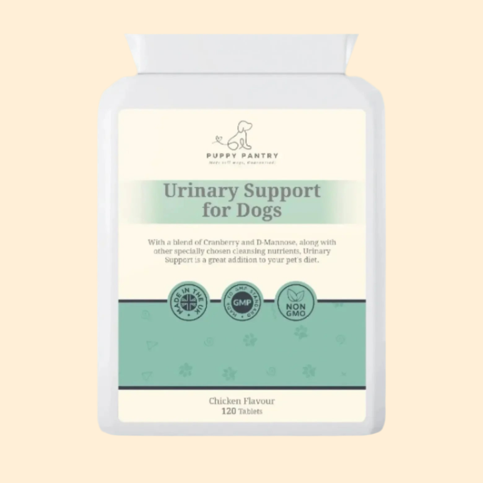 UTI & Bladder Support Tablets (120 Pack)
With cranberry & D-mannose for bladder control, kidney health & urinary support
