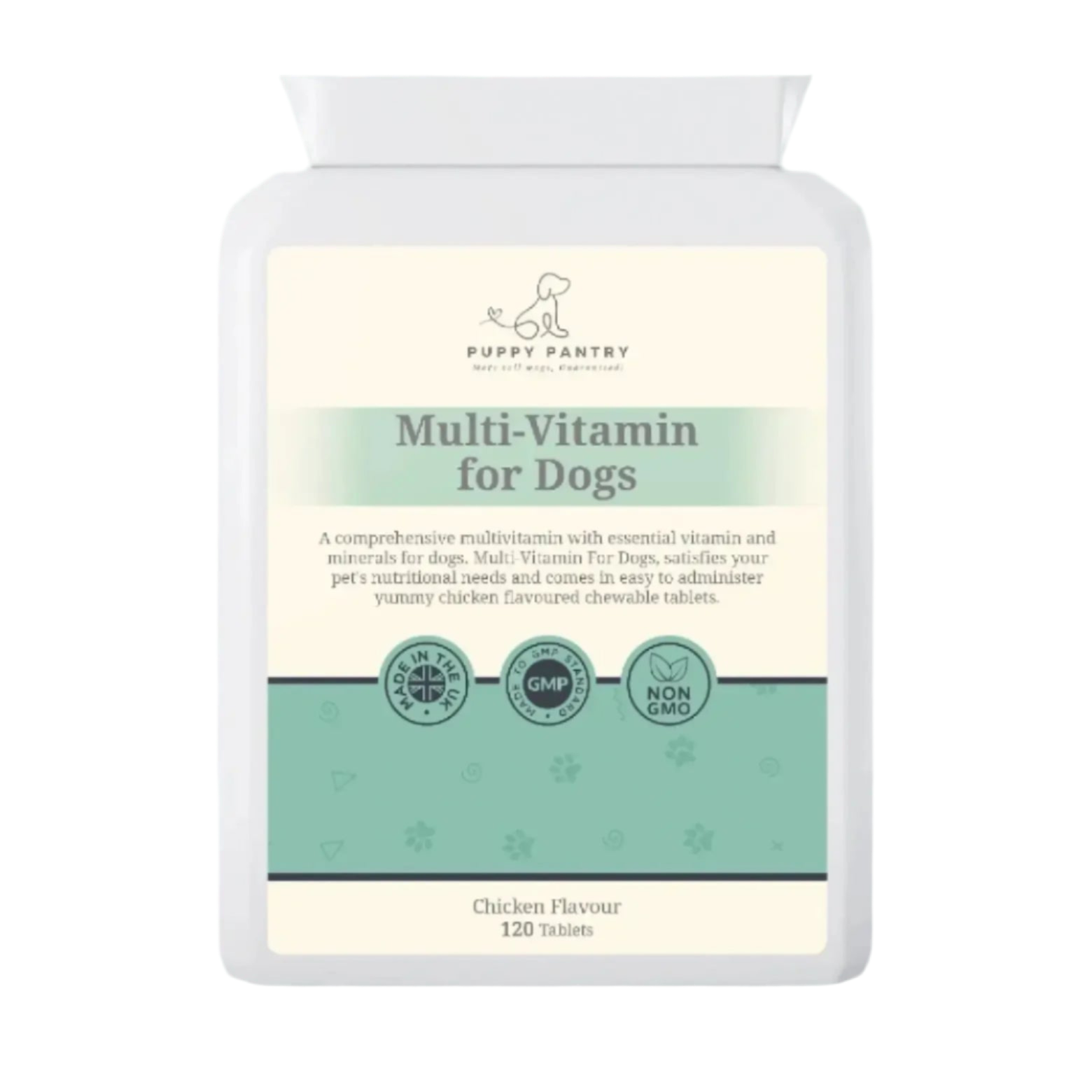 Multivitamin Chews – Chicken (120 Pack)
Supports immunity, skin & coat health, digestion & energy