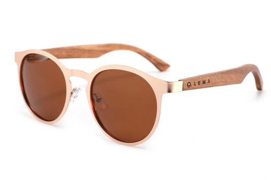 Luma Sunglasses - St Ives - Rose Gold