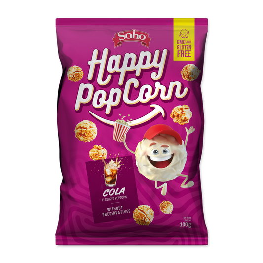 Soho Snacks Cola Flavour Popcorn