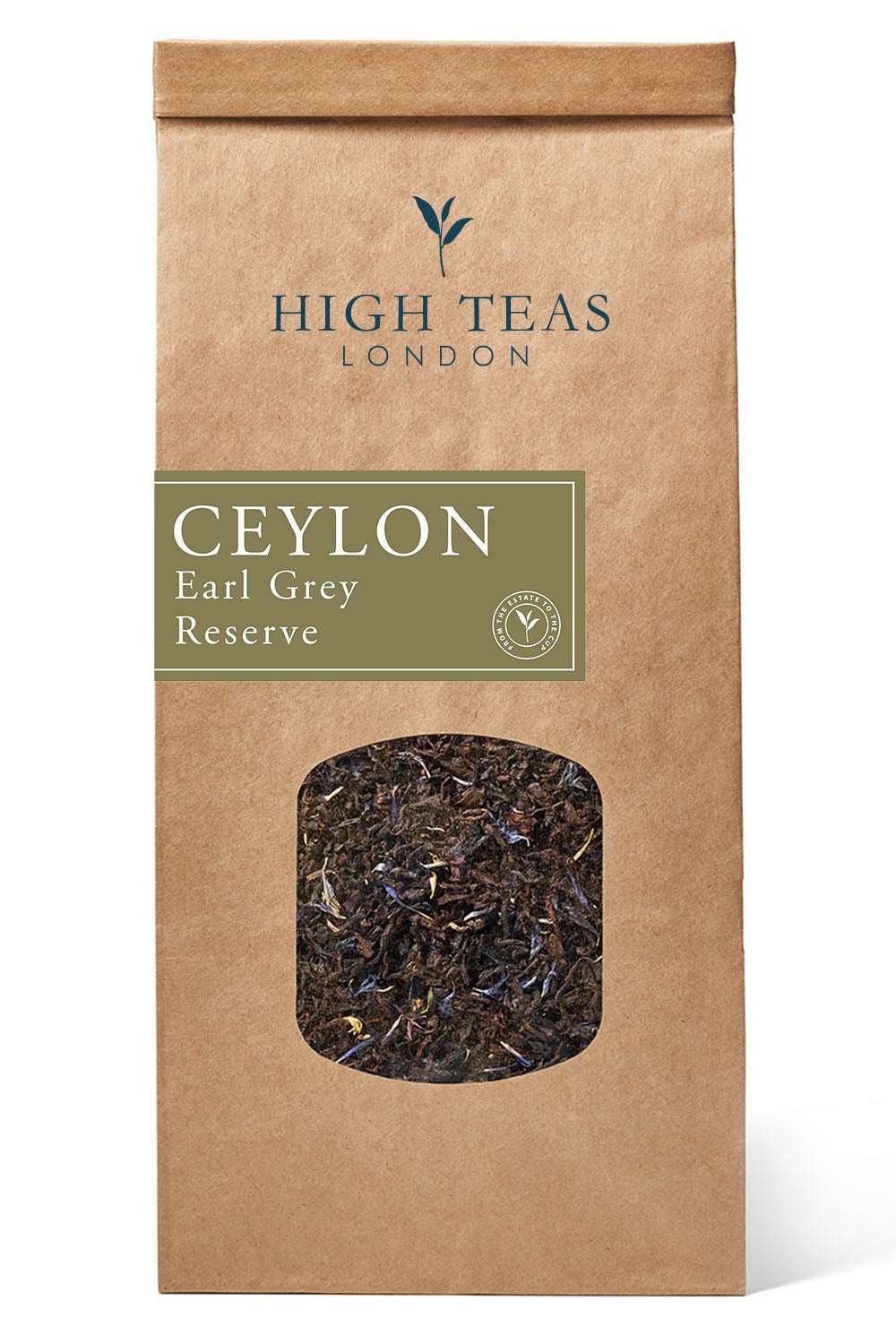 Earl Grey Reserve with Cornflowers