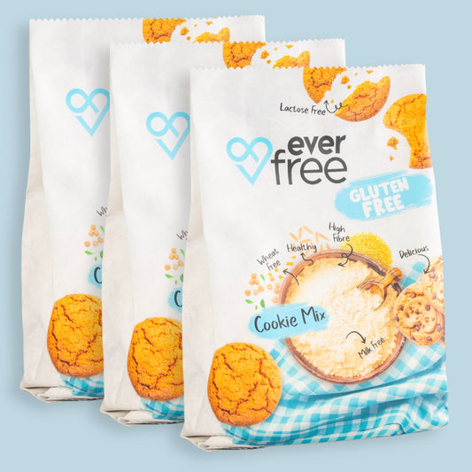 EverFree Gluten Free Cookie Mix 350g - Pack of 3