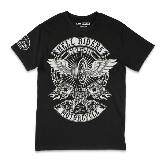 Hell Riders Winged T-Shirt
