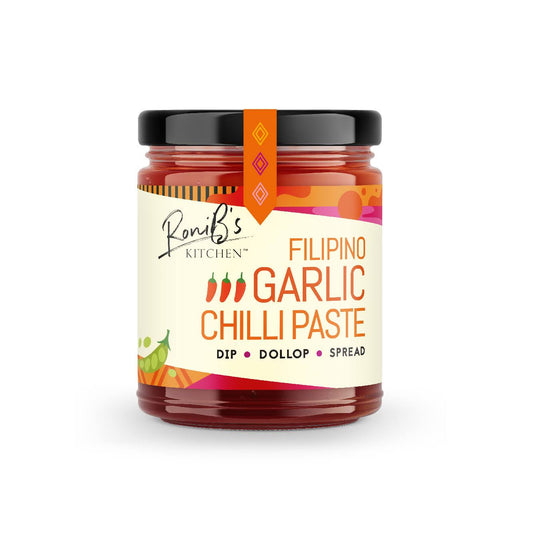 Filipino Garlic Chilli Paste with Scotch Bonnets | Medium Heat | Vegan