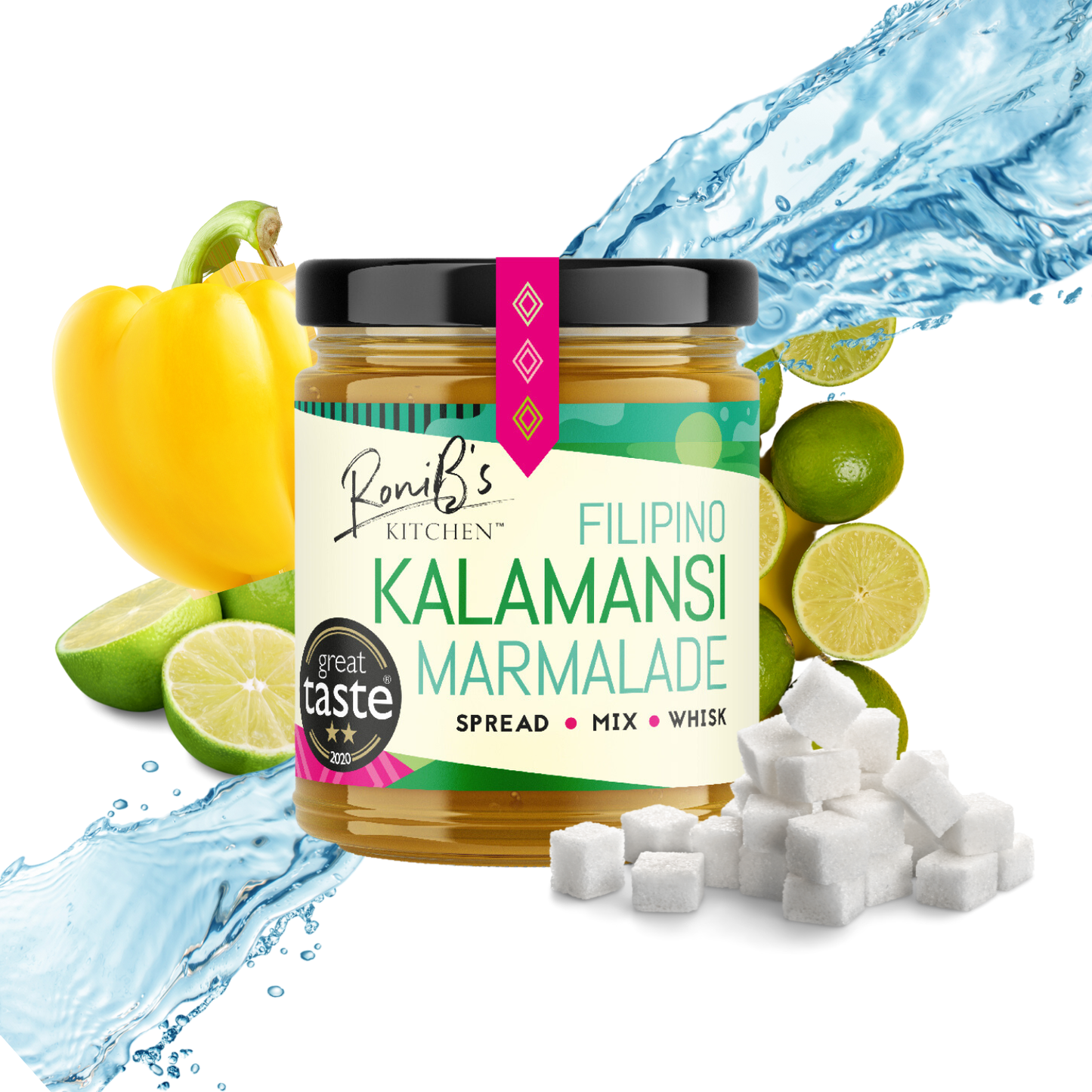 Filipino Kalamansi Marmalade with Don Papa Rum | ⭐️⭐️ Great Taste Award Winner | Vegan