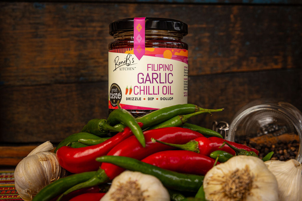 Filipino Style Garlic Chilli Oil - Great Taste Award Winner