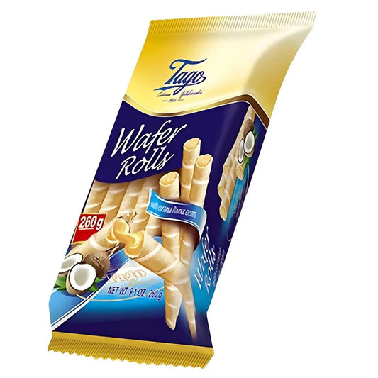 Tago Wafers Rolls (Coconut) 260g
