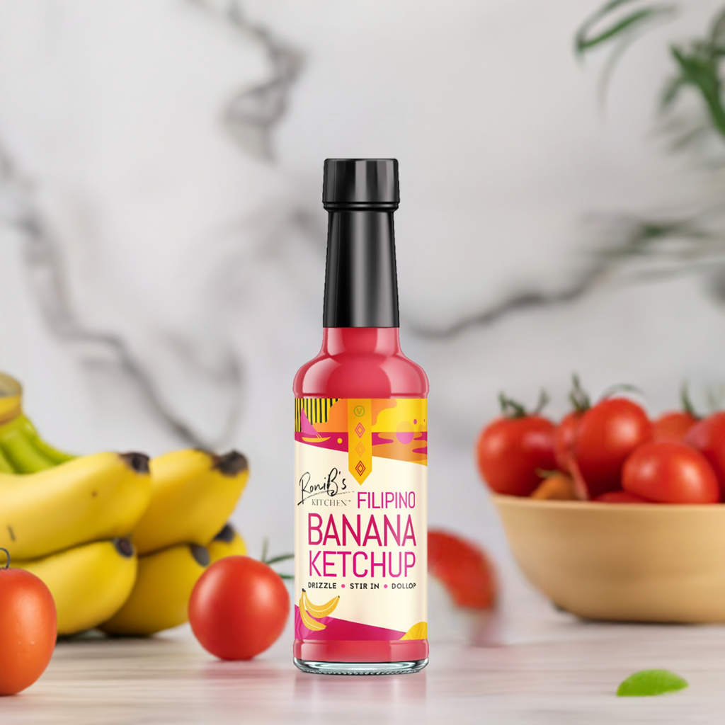 Filipino Style Banana Ketchup - Sweet & Tangy Perfection