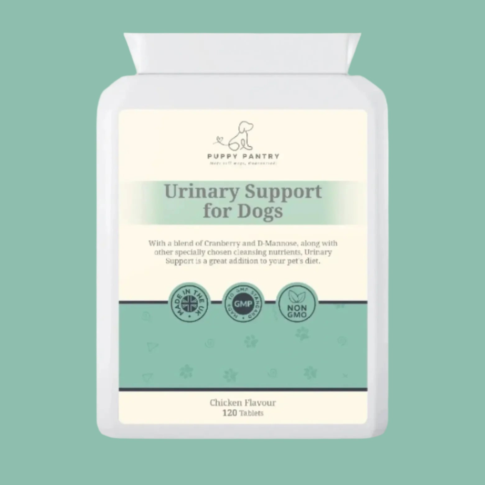 UTI & Bladder Support Tablets (120 Pack)
With cranberry & D-mannose for bladder control, kidney health & urinary support