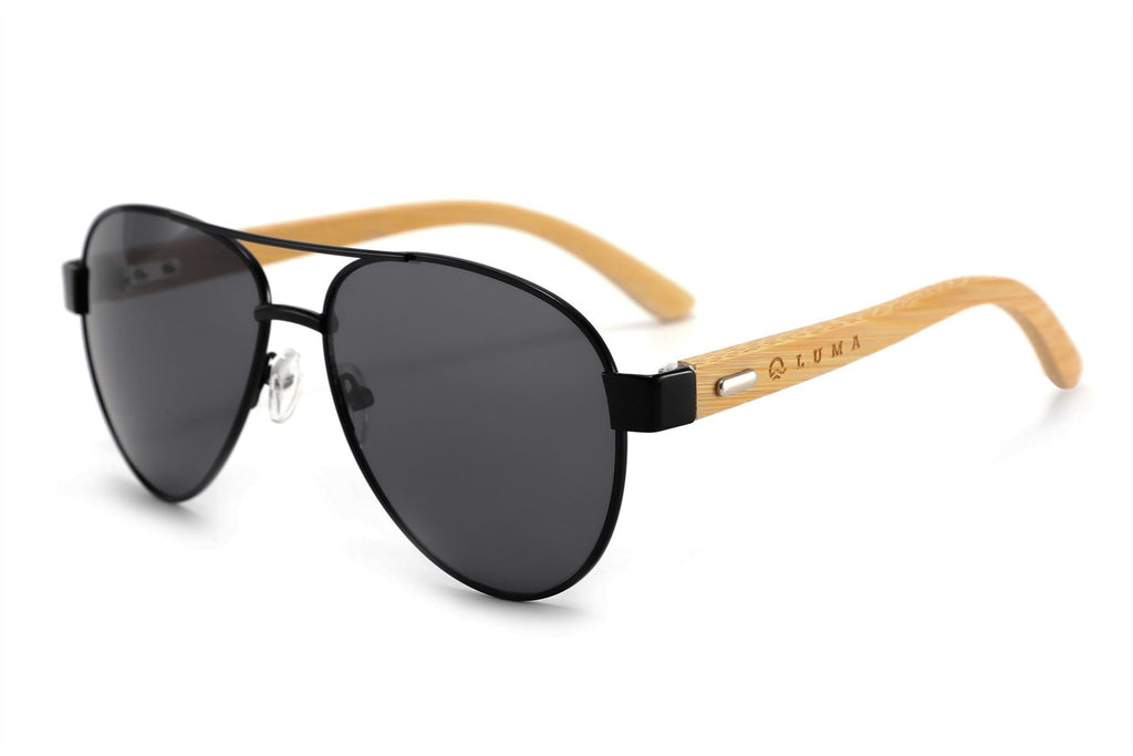 Luma Sunglasses - Haldon - Black