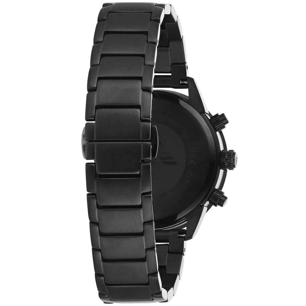 Emporio Armani Men's Watch Stainless Steel Black Strap With Green Dial AR11472 Mario