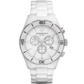 Emporio Armani Men’s Watch Ceramic White Strap With White Dial AR1424 Leo