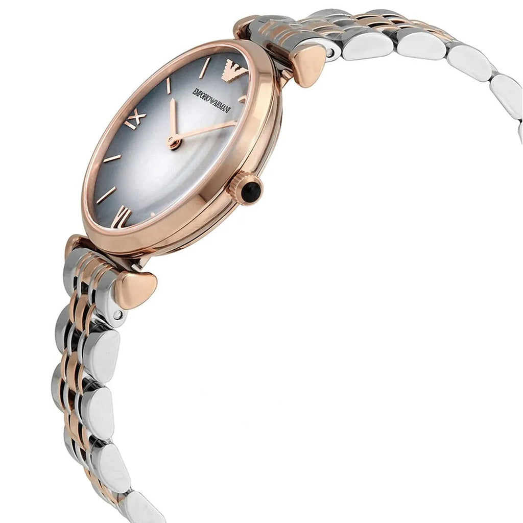 Emporio Armani AR1725 Women's Watch Two-Tone Grey Women's Watch