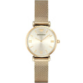 Emporio Armani Women’s Watch Stainless Steel Gold Mesh Strap With Gold Dial AR1957 Gianni