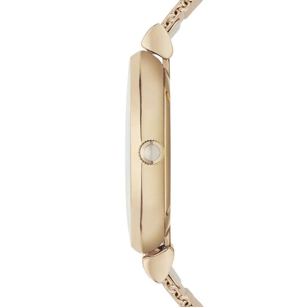 Emporio Armani Women’s Watch Stainless Steel Gold Mesh Strap With Gold Dial AR1957 Gianni