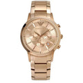 Emporio Armani Men’s Watch Stainless Steel Rose Gold Strap With Rose Gold Dial AR2452 Renato