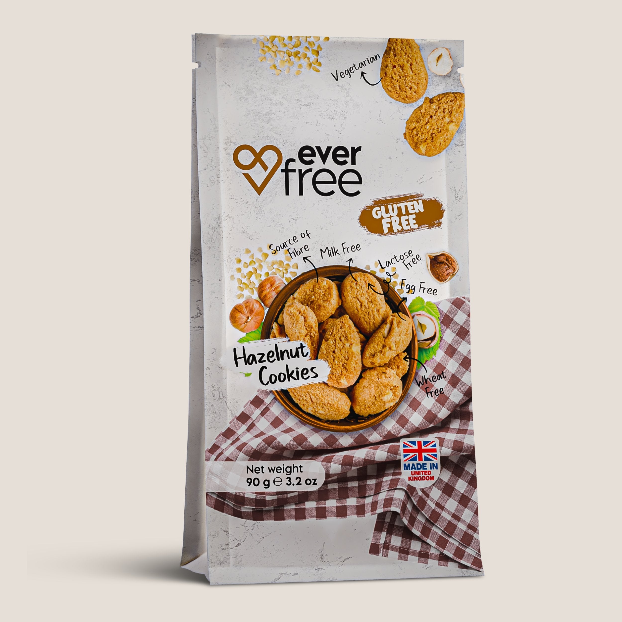 Gluten Free - Hazelnut Cookie