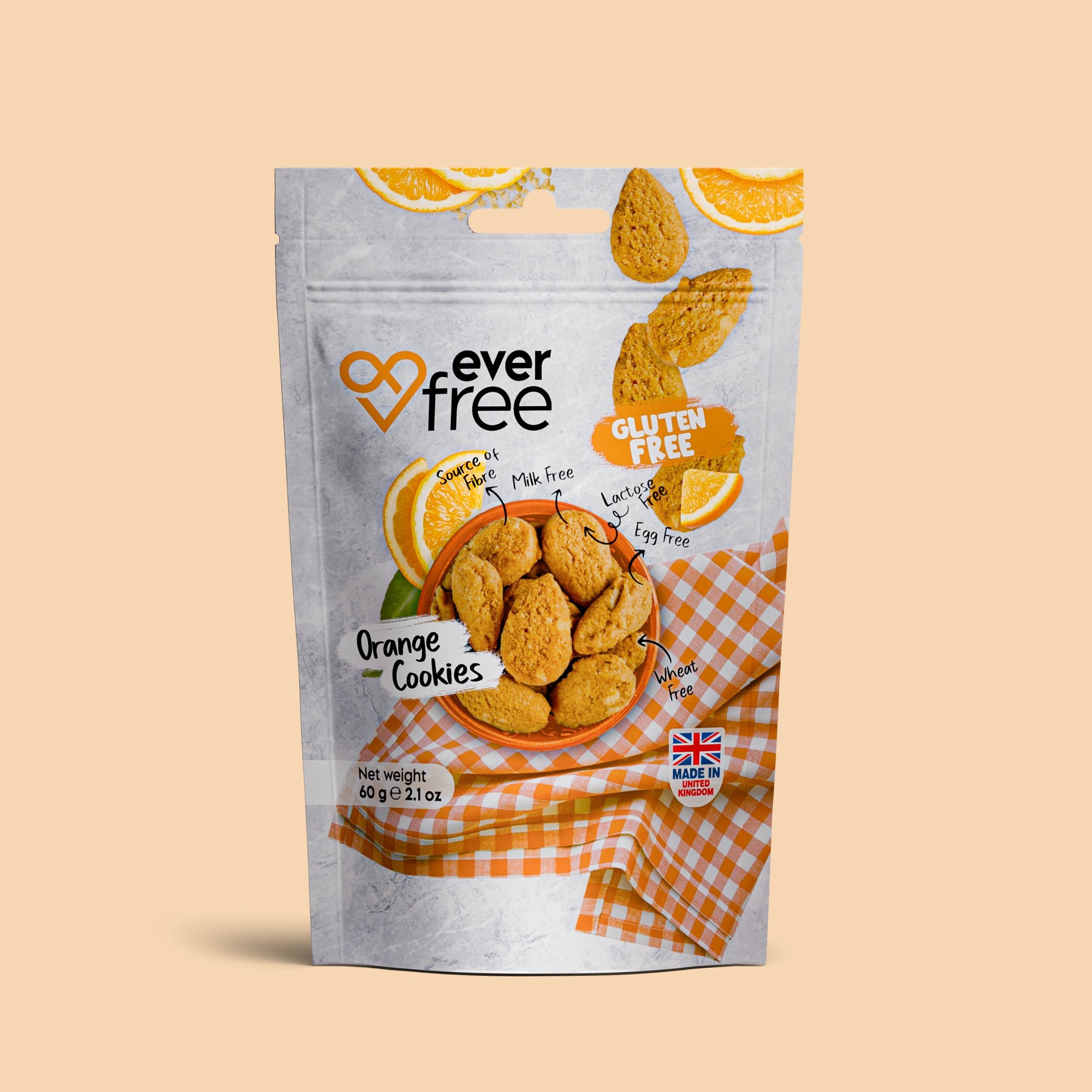 Gluten Free - Orange Cookie