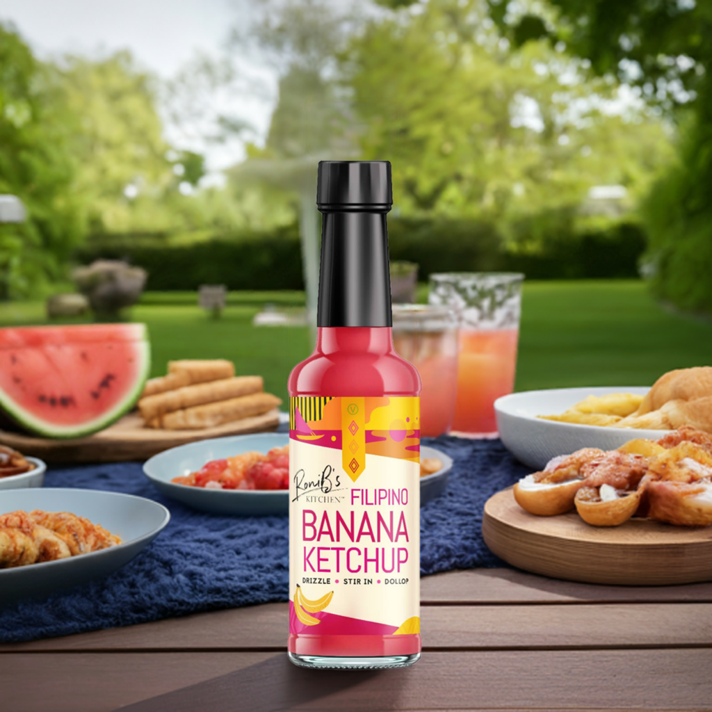Filipino Style Banana Ketchup - Sweet & Tangy Perfection