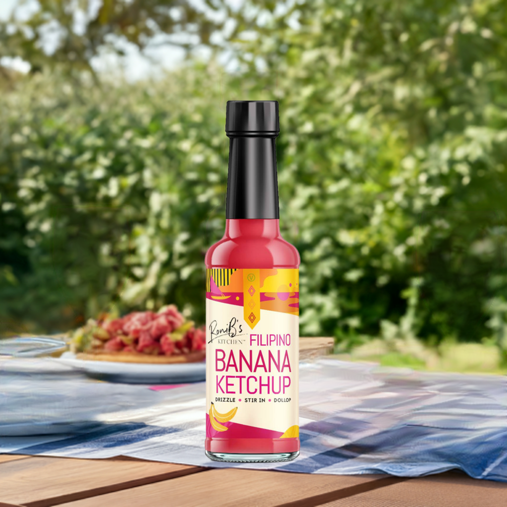 Filipino Style Banana Ketchup - Sweet & Tangy Perfection
