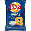 Lays Wavy Sour Cream and Herbs 120g