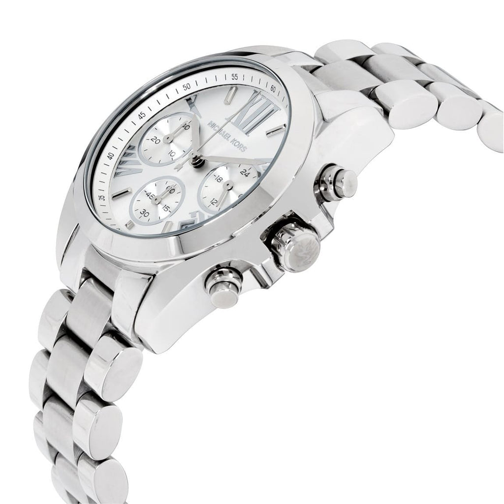 Michael Kors Women’s Watch Stainless Steel Silver Strap With Silver Dial MK6174