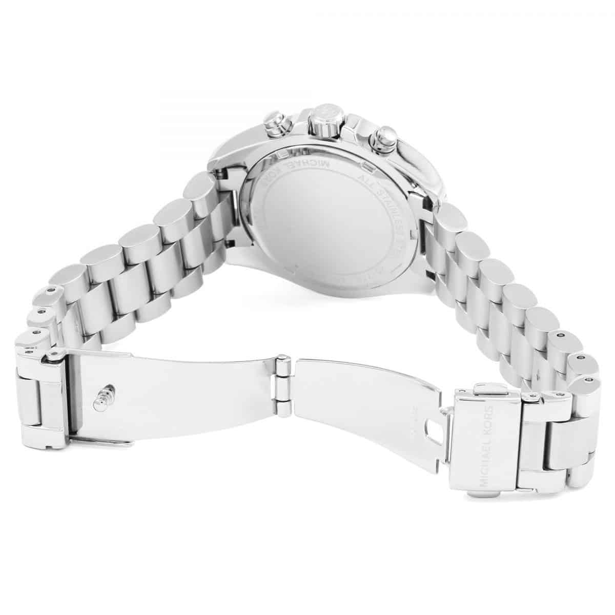 Michael Kors Women’s Watch Stainless Steel Silver Strap With Silver Dial MK6174