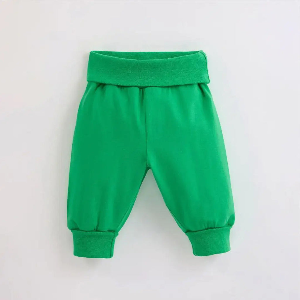 ScandiBugs Own Label Organic Yoga Pants - Tropical Green