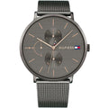 Tommy Hilfiger Women's Watch Stainless Steel Grey Mesh Strap With Grey Dial 1781945 Jenna